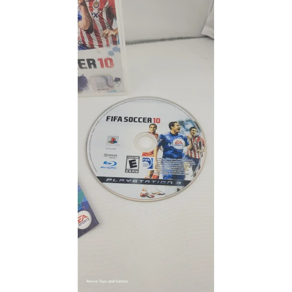 FIFA‎ Soccer 10 (Sony PlayStation 3, PS3, 2009) Game and Case Tested and Working